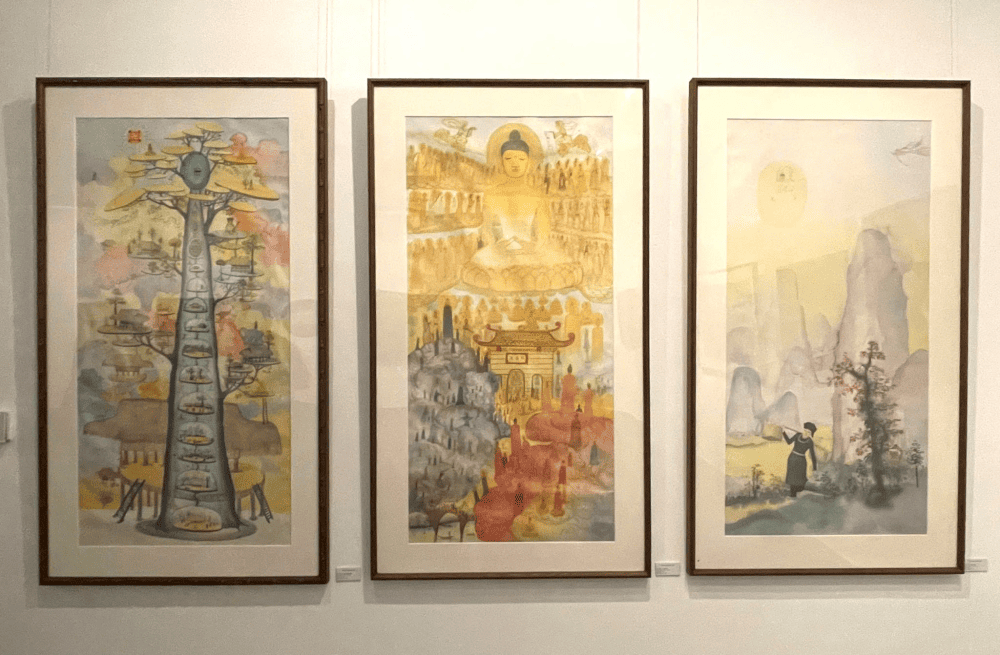 Each artwork tells a unique story of Vietnam&rsquo;s artistic evolution (Source: Fanpage Bảo t&agrave;ng Mỹ thuật Việt Nam)